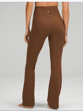 NWOT Lululemon Brown wide leg high rise Leggings sz 20